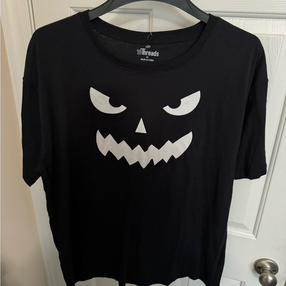 10Threads Jack O Lantern SS T-Shirt Mens XL Halloween Costume Party Dress Up Dad